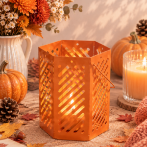 🍂🧡 Portavelas Otoñal 🧡🍂